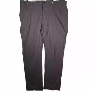 Orvis Strech Nylon Hiking Pants Mens Size 40 X 34 Gray Outdoor